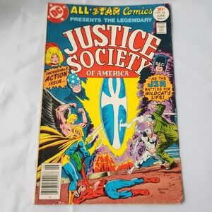 All-Star Comics Justice Society of America #66 June 1977 DC Comic Book‎ Rare FO